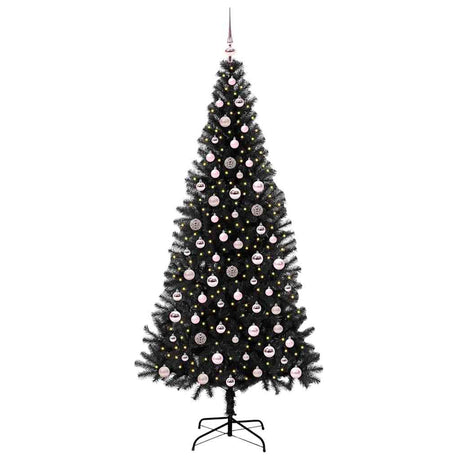 Vidaxl kerstboom zwart 240 cm pvc