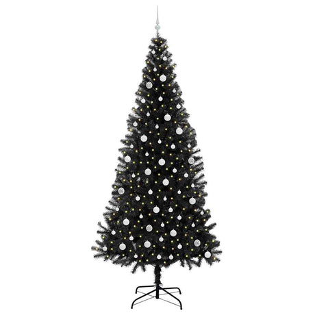 Vidaxl kerstboom zwart 240 cm pvc