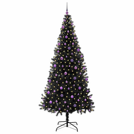 Vidaxl kerstboom zwart 240 cm pvc