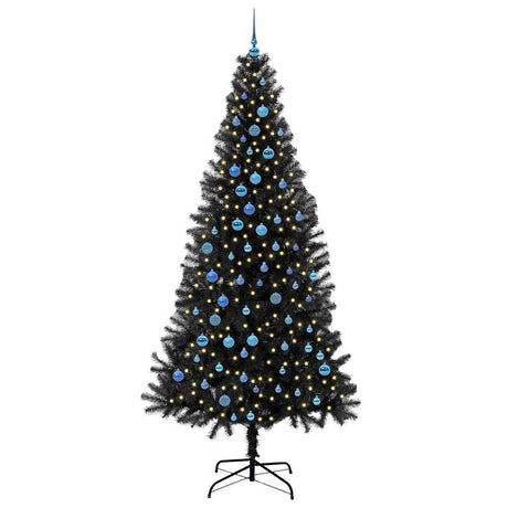 Vidaxl kerstboom zwart 240 cm pvc