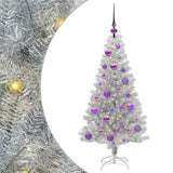 Vidaxl kerstboom zilver 120 cm pet