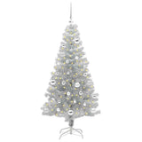 Vidaxl kerstboom zilver 150 cm pet