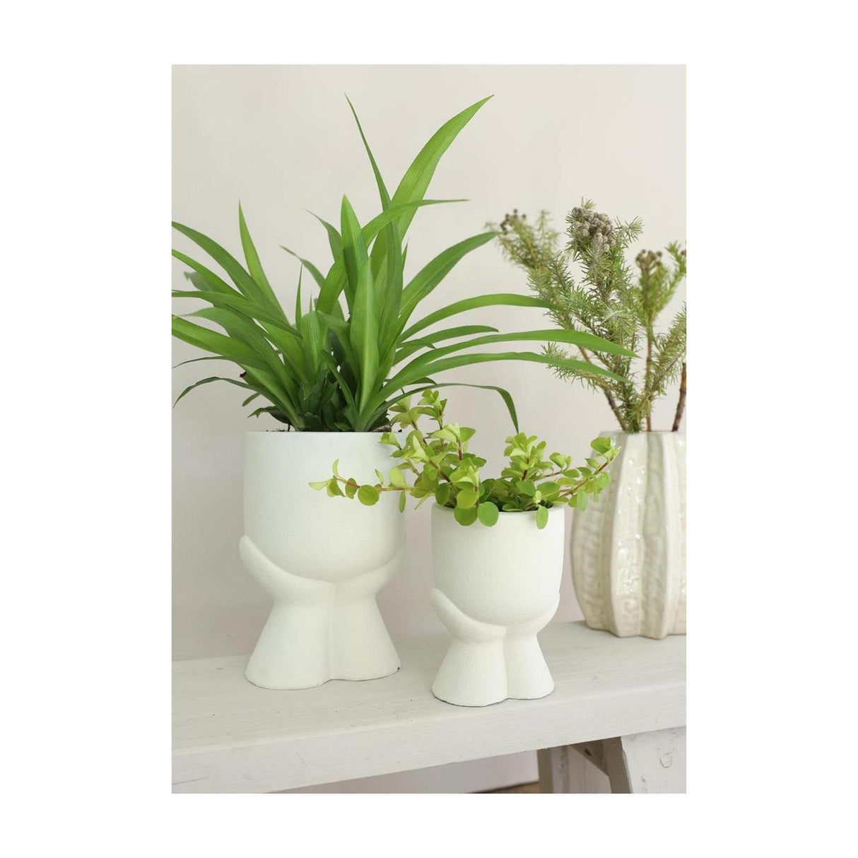 Ideas 4 Seasons Daydream Blumentopf 10,5x10,5xh15cm creme