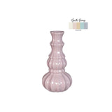 Ideen 4 Jahreszeiten Vase Delphi ø9xh16,9cm zartrosa