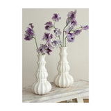 Ideen 4 Jahreszeiten Vase Delphi ø9xh16,9cm Cremesand