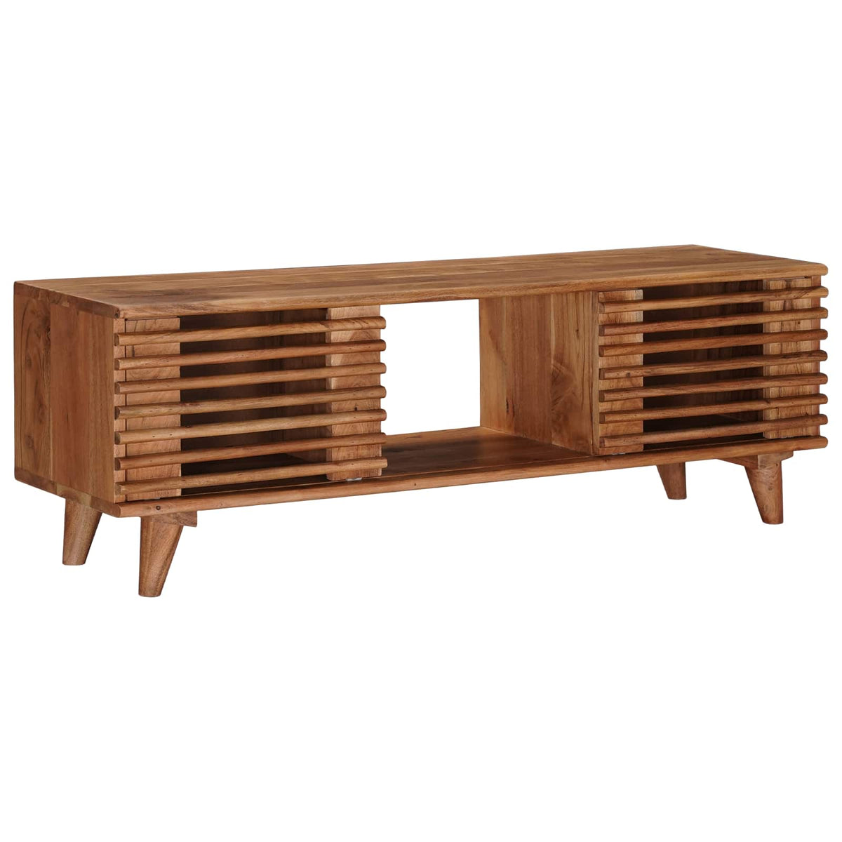 Vidaxl tv-kast met opslag met de deur naturel 105 x 30 x 35 cm