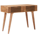 Vidaxl handgemaakt bureau teakbruin 100 x 48 x 76 cm