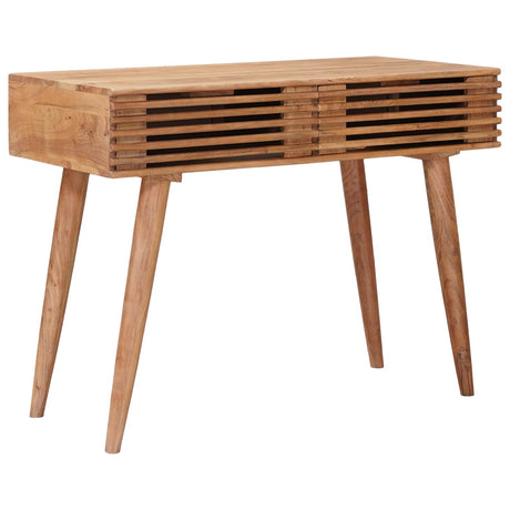 Vidaxl handgemaakt bureau teakbruin 100 x 48 x 76 cm