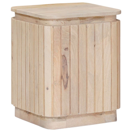 Vidaxl handgemaakte bijzettafel set 2 st wit 45 x 45 x 45 cm