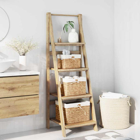 Vidaxl opslagmanden 3 st waterhyacint 35 x 30 x 25 cm naturel
