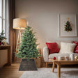 Vidaxl kerstboomkraag vierkant zwart 70 x 70 x 28 cm waterhyacint
