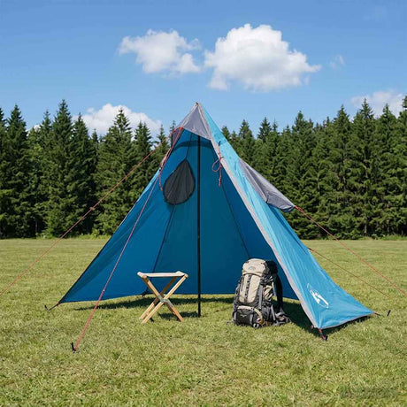 Vidaxl 2-in-1 regen poncho met kap 262 x 126 x 130 cm blauw