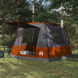 Vidaxl partytent 10-persoons grijs en oranje