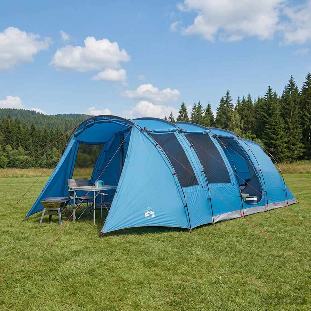 Vidaxl tunneltent blauw 675 x 392 x 210 cm
