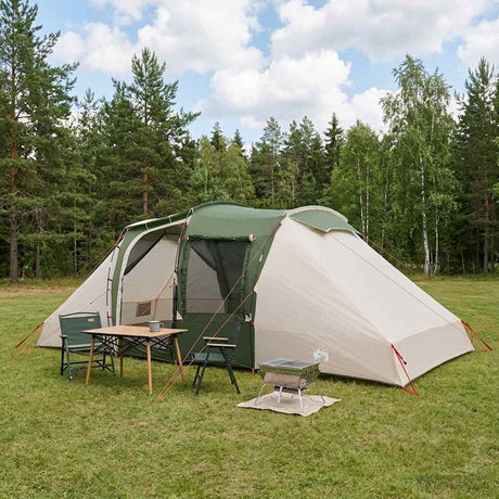 Vidaxl directe tent groen 524 x 232 x 192 cm