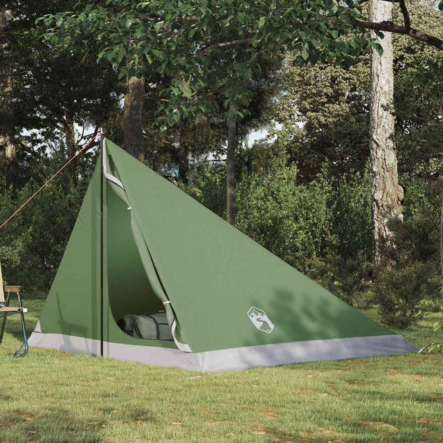 Vidaxl backpacking tent 4-persoons groen 185t polyester met pu coating