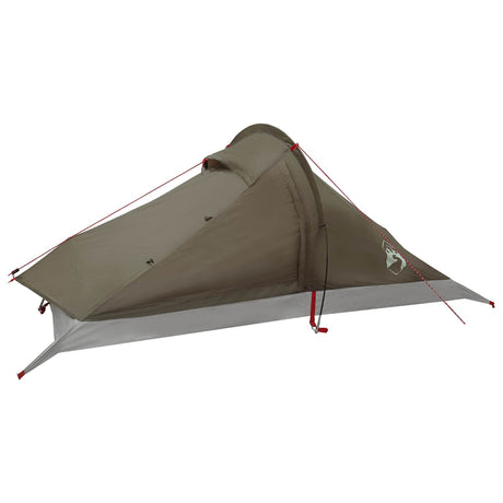 Vidaxl backpacking tent 4-persoons bruin en grijs