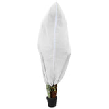Vidaxl vorstbescherming plantenfleece covers 5 st wit 1,55 x 1 m