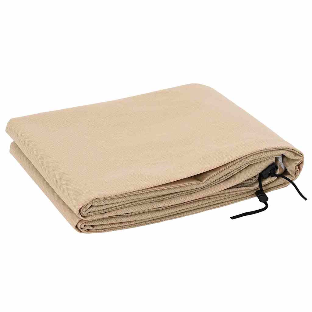 Vidaxl vorstbescherming plantenfleece covers 5 st beige 1,55 x 1,55 m