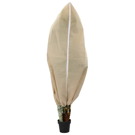 Vidaxl vorstbescherming plantenfleece covers 5 st beige 1,8 x 1,2 m