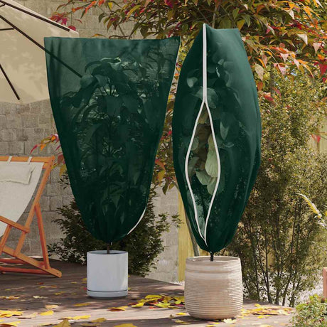 Vidaxl vorstbescherming plantenfleece covers 5 st groen 1,55 x 1,55 m