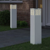 Vidaxl solar led pad licht 2 st warmwit 18 x 18 x 80 cm