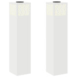 Vidaxl solar led pad licht 2 st warmwit 18 x 18 x 80 cm