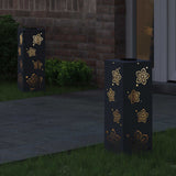 Vidaxl solar led pad licht 2 st warmwit 18 x 18 x 50 cm