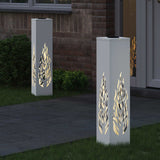 Vidaxl solar led pad licht 2 st warmwit 18 x 18 x 80 cm