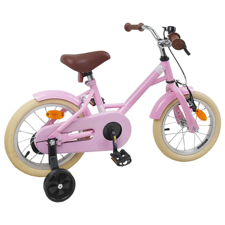 Vidaxl kinderfiets 12 inch voor 2-4 jaar oud lichtroze
