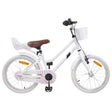 Vidaxl kinderfiets 18 inch voor 5-7 jaar wit