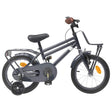 Vidaxl kinderfiets 12 inch voor 2-4 jaar oud donkergrijs