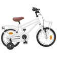 Vidaxl kinderfiets 14 inch voor 3-5 jaar oud wit