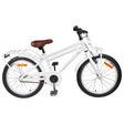 Vidaxl kinderfiets 18 inch voor 5-7 jaar wit