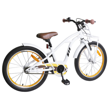 Vidaxl kinderfiets 20 inch voor 6-11 jaar oud wit