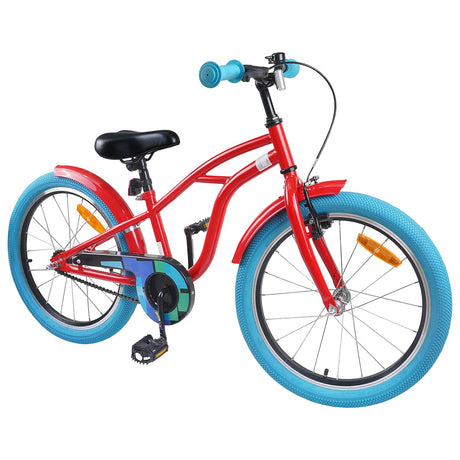 Vidaxl kinderfiets 20 inch voor 6-11 jaar oud rood