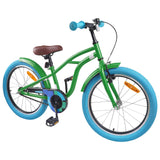 Vidaxl kinderfiets 20 inch voor 6-11 jaar oud groen