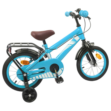 Vidaxl kinderfiets 14 inch voor 3-5 jaar oud lichtblauw