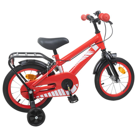Vidaxl kinderfiets 16 inch voor 4-6 jaar oud rood