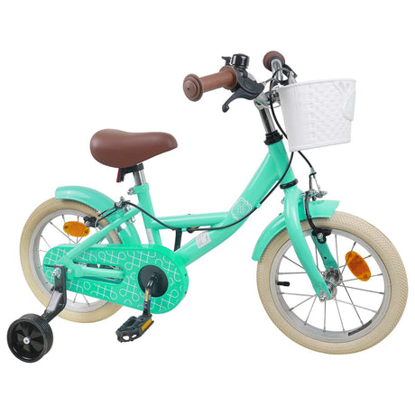 Vidaxl kinderfiets 16 inch voor 4-6 jaar oud zeegroen