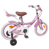 Vidaxl kinderfiets 12 inch voor 2-4 jaar oud lichtroze