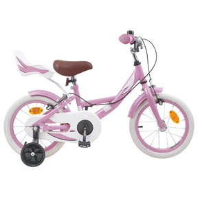 Vidaxl kinderfiets 12 inch voor 2-4 jaar oud lichtroze