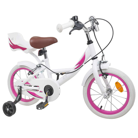 Vidaxl kinderfiets 16 inch voor 4-6 jaar oud wit