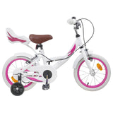 Vidaxl kinderfiets 16 inch voor 4-6 jaar oud wit