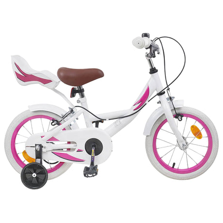 Vidaxl kinderfiets 16 inch voor 4-6 jaar oud wit