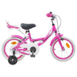Vidaxl kinderfiets 16 inch voor 4-6 jaar oud roze
