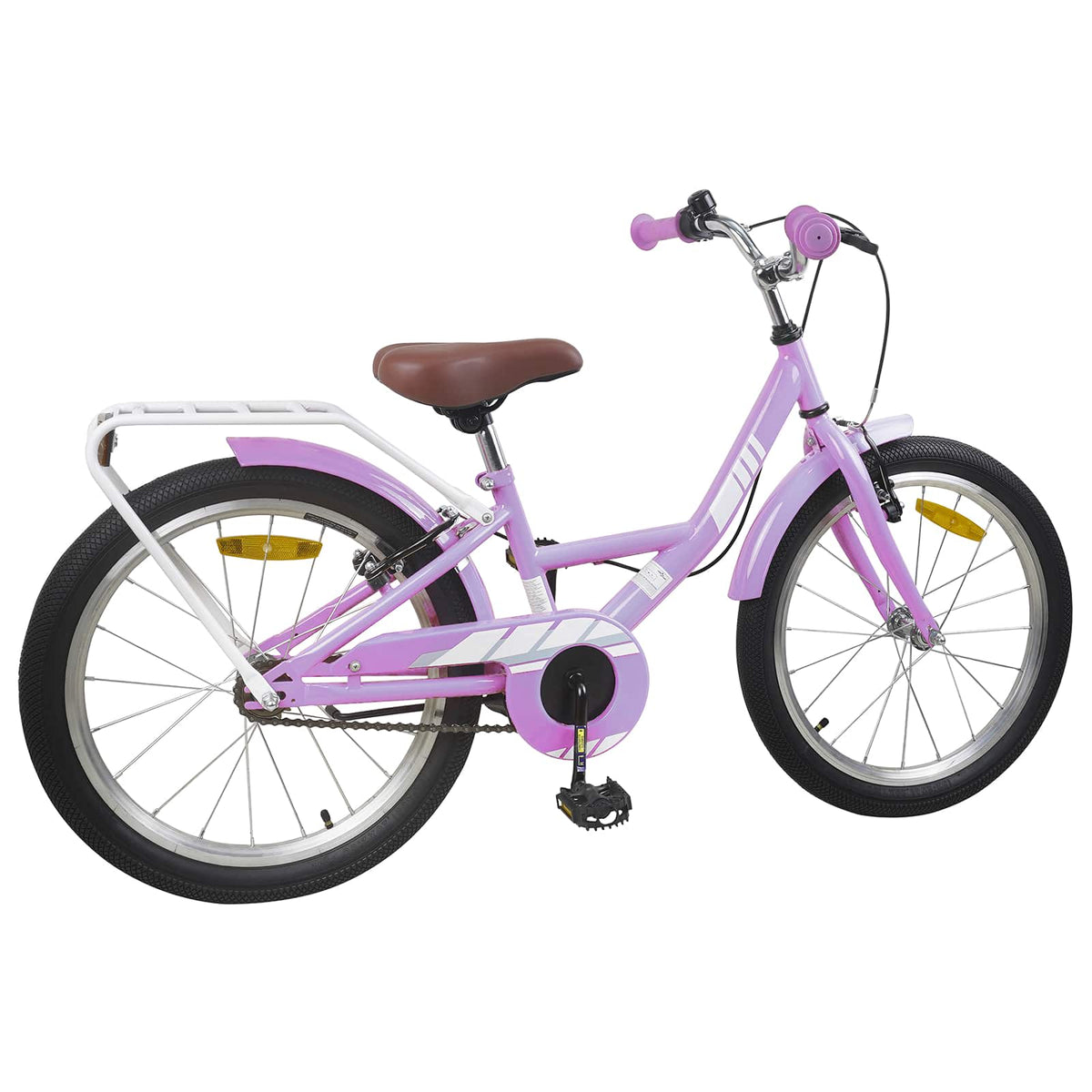 Vidaxl kinderfiets 18 inch voor 5-7 jaar paars
