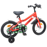Vidaxl kinderfiets 12 inch voor 2-4 jaar oud rood
