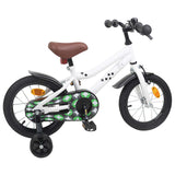 Vidaxl kinderfiets 16 inch voor 4-6 jaar oud wit