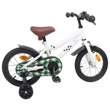 Vidaxl kinderfiets 16 inch voor 4-6 jaar oud wit